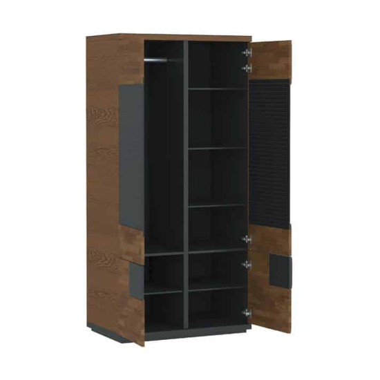 WARDROBE II - solid oak wood Furniture, Armoires & Wardrobe Closets, Wardrobes, Luxury Furniture, VERANO Collection image