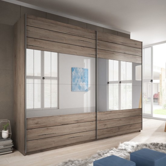 Wardrobe GALAXY - San Remo 59 Furniture, Bedroom Furniture, Wardrobe Closets, Modular Furniture, Armoires & Wardrobe Closets, Sliding Doors Closet, Bedroom GALAXY image