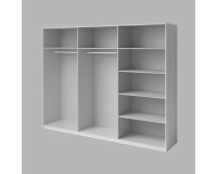 Wardrobe GALAXY - San Remo 59 Furniture, Bedroom Furniture, Wardrobe Closets, Modular Furniture, Armoires & Wardrobe Closets, Sliding Doors Closet, Bedroom GALAXY image