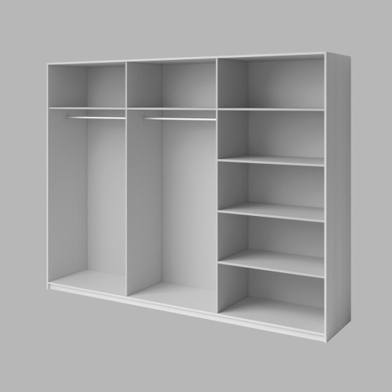Wardrobe GALAXY - San Remo 59 Furniture, Bedroom Furniture, Wardrobe Closets, Modular Furniture, Armoires & Wardrobe Closets, Sliding Doors Closet, Bedroom GALAXY image