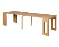 Expandable console table light sonoma oak image