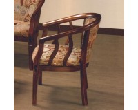 Buy Wooden chair with armrests 7400 Furniture, Living Room Furniture, Sectional Sofas, Interior Items, Chairs, Computer Chairs, ROSEWOOD Furniture, Living Room Chairs, Chairs for The Lobby image