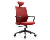 Офисное кресло цвет бордо модель 6221A