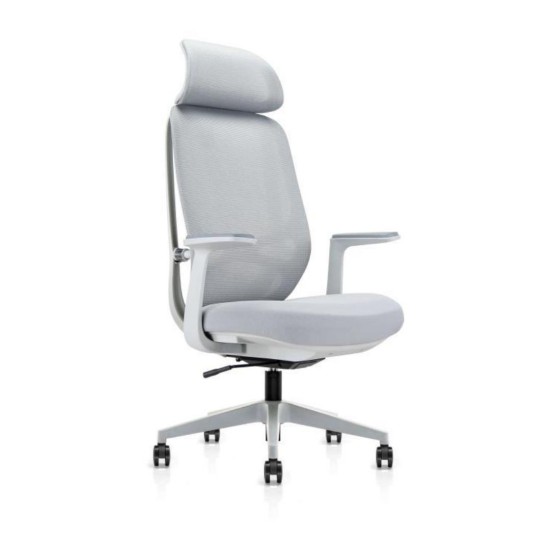 כיסא משרדי דגם 6231A צבע אפור בהיר. ריהוט, חדרי ילדים, כסאות לתלמידים, כסאות משרדיים, כסאות מחשב.