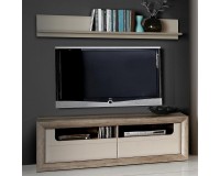 TV cabinet TIZIANO, length 144 cm Furniture, Living Room Furniture, Organizational Furniture, Modular Furniture, Wall Shelves, Fast Delivery, Collection TIZIANO image