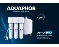 AQUAPHOR Osmo Pro 100 - מערכת אוסמוזה הפוכה קלאסית. מסננים Aquaphor, מערכות טיהור וסינון מים, מערכות אוסמוזה הפוכה.