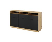 Chest 3 doors 3 drawers ASTON 26 Chest of Drawers, Chest Of Drawers, Collection ASTON image