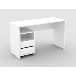 שולחן כתיבה עם שידה AGAPI White שולחן כתיבה עם שידה AGAPI White