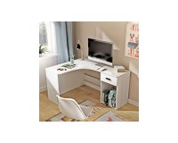 Showing image for Corner desk CORNER - White Corner desk CORNER - White image