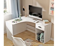 Угловой письменный стол с ящиком CORNER - White Мебель, Бюджетная мебель, Корпусная мебель, Офисная мебель, Компьютерные и письменные столы, Письменные столы, Письменные и компьютерные столы