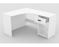 Угловой письменный стол с ящиком CORNER - White Мебель, Бюджетная мебель, Корпусная мебель, Офисная мебель, Компьютерные и письменные столы, Письменные столы, Письменные и компьютерные столы