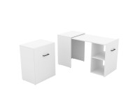 Pull-out desk SMART - White Furniture, Budget Furniture, Organizational Furniture, Office Furniture, Computer and Writing Tables, Computer and Writing Tables, Writing Desk and Computer Desks image