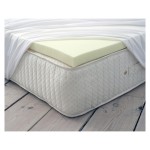 Orthopedic mattress topper VISCO for one and a half bed