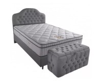 Showing image for Luxurious velvet pouf Luxurious velvet pouf image