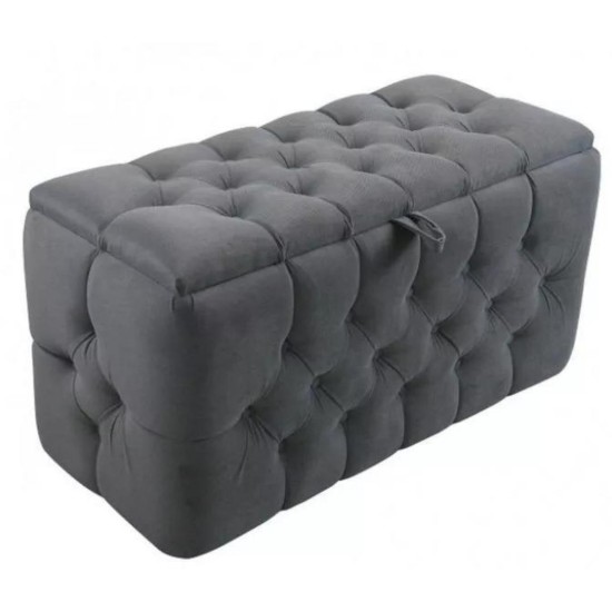 Showing image for Luxurious velvet pouf Luxurious velvet pouf image