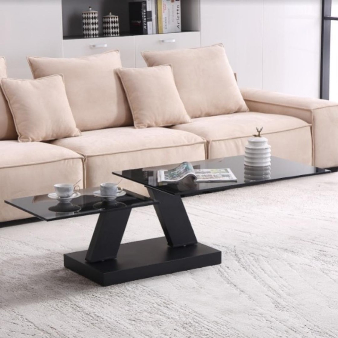Glass coffee tables