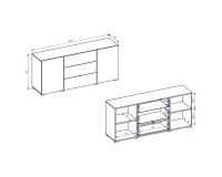 Showing image for Hanging Chest of drawers AVA White 26 Hanging Chest of drawers AVA White 26 Furniture, Living Room Furniture, Budget Furniture, Organizational Furniture, Modular Furniture, Chest of Drawers, Chest Of Drawers, Collection AVA, AVA White image