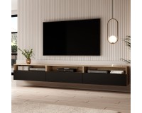 Hanging TV stand BAROS Artisan/Black image