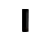 Hanging wall unit FLY M1 with biofireplace - Black image