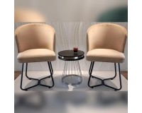 Set Belika - coffee table with chairs Furniture, Coffee Tables, Budget Furniture, Coffee tables, Tables and Chairs, Chairs, Fabric chairs, Side Tables, Fast Delivery image