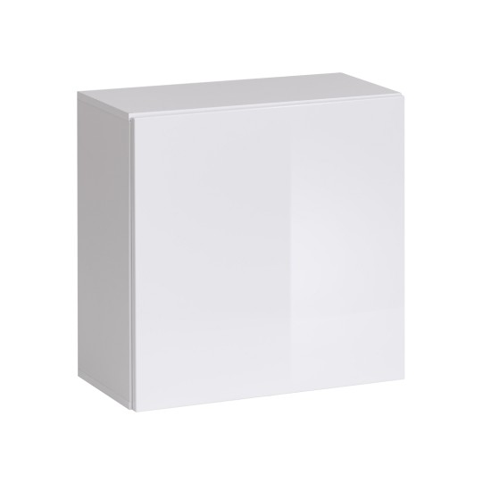 Wall cabinet SWITCH SW 3 - White Furniture, Budget Furniture, Showcases, Wall Shelves, Showcases For The Living Room, Office Furniture, Collection SWITCH image