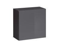 Wall cabinet SWITCH SW 3 - Graphite Furniture, Budget Furniture, Showcases, Wall Shelves, Showcases For The Living Room, Office Furniture, Collection SWITCH image