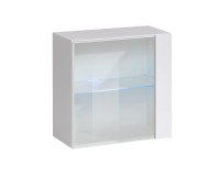 Square showcase SWITCH WW 3 - White Furniture, Budget Furniture, Showcases, Showcases For The Living Room, Office Furniture, Collection SWITCH image