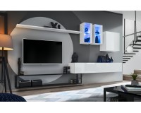 מזנון לטלוויזיה SWITCH TV 1 - White. ריהוט, רהיטים זולים, שידות טלוויזיה, קונסולות, קולקציית SWITCH.