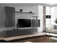 מזנון לטלוויזיה SWITCH TV 1 - Graphite. ריהוט, רהיטים זולים, שידות טלוויזיה, קונסולות, קולקציית SWITCH.