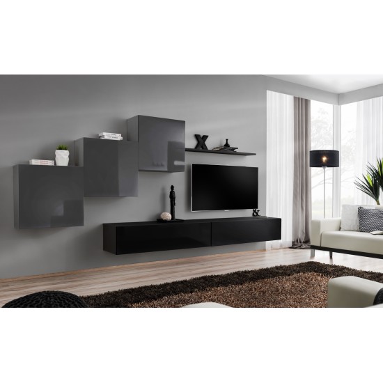 Тумба под телевизор SWITCH TV 2 - Black Мебель, Бюджетная мебель, Телевизионные тумбы (TV), Консоли, Коллекция SWITCH