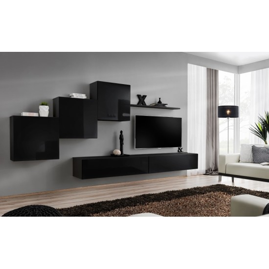 Полка SWITCH PW2 - Black Мебель, Бюджетная мебель, Полки, Коллекция SWITCH