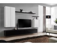 Стенка SWITCH II - White/Black Мебель, Стенки, Стенки модерн, Коллекция SWITCH