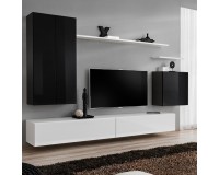 Стенка SWITCH II - Black/White Мебель, Стенки, Стенки модерн, Коллекция SWITCH