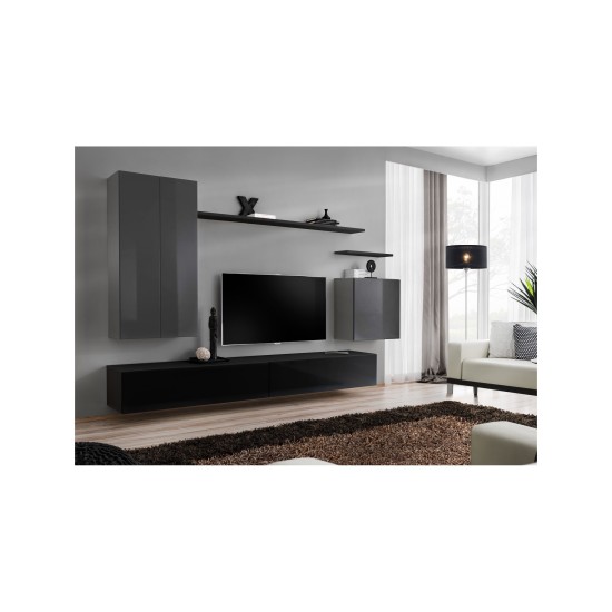 Стенка SWITCH II - Graphite/Black