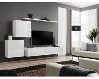 Wall unit SWITCH V - White Furniture, Furniture Wall Units, Modern Furniture Wall Units, Collection SWITCH image