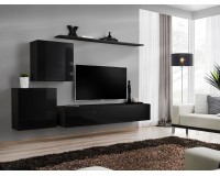 Wall unit SWITCH V - Black Furniture, Furniture Wall Units, Modern Furniture Wall Units, Collection SWITCH image