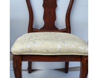 Classic wooden chair with wooden back Furniture, Tables and Chairs, Chairs, Wooden Chairs, Fabric chairs, Fast Delivery, ROSEWOOD Furniture image