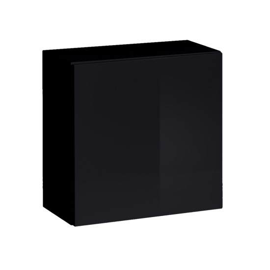Wall unit SWITCH V - Black/Graphite Furniture, Furniture Wall Units, Modern Furniture Wall Units, Collection SWITCH image