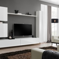 מזנון תלוי לסלון SWITCH VIII - White