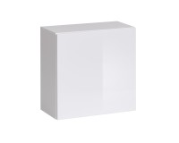 Wall unit SWITCH VIII - White/Graphite Furniture, Furniture Wall Units, Modern Furniture Wall Units, Collection SWITCH image