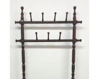 Coat rack integrated shoe chest 80 cm wide image