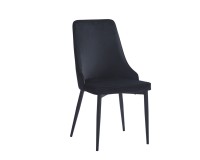 Black Fabric Chair Furniture, Tables and Chairs, Chairs, Fabric chairs, Fast Delivery image