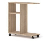 Showing image for Coffee table organizer TRASCO 1 sonoma oak on wheels Coffee table organizer TRASCO 1 sonoma oak on wheels Coffee tables, Coffee tables, Side Tables image