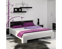 Кровать VIKI белого цвета, для матраса 160/200