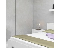 Кровать VIKI белого цвета, для матраса 160/200