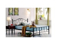 Полуторная металлическая кровать Moran 120/190 Мебель, Мебель для спальни, Кровати, Кровати металлические