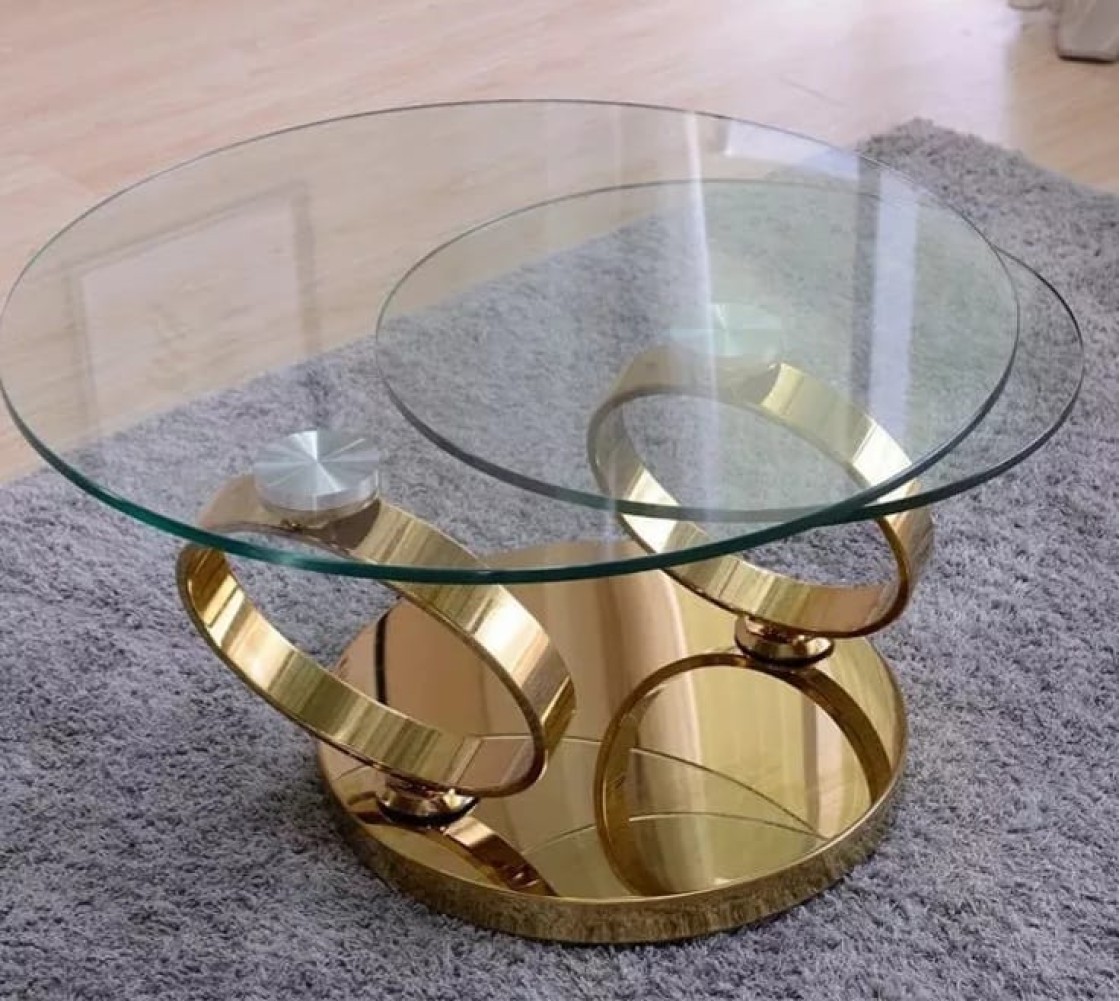 Glass coffee tables