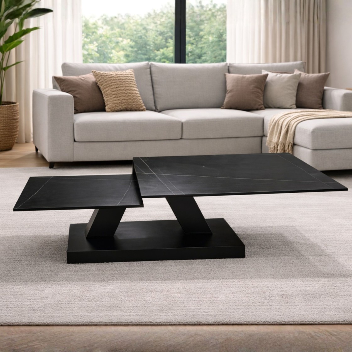 Glass coffee tables