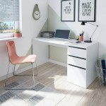 WS CHEST Writing Desk (White)