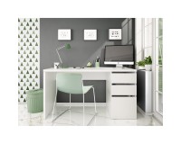 WS CHEST Writing Desk (White) Furniture, Budget Furniture, Children's Furniture, Office Furniture, Computer and Writing Tables, Computer and Writing Tables, Fast Delivery, Do it yourself (D.I.Y), Computer Desks and Bookcases, Writing Desk and Computer Desks , Desks, Computer Desks image